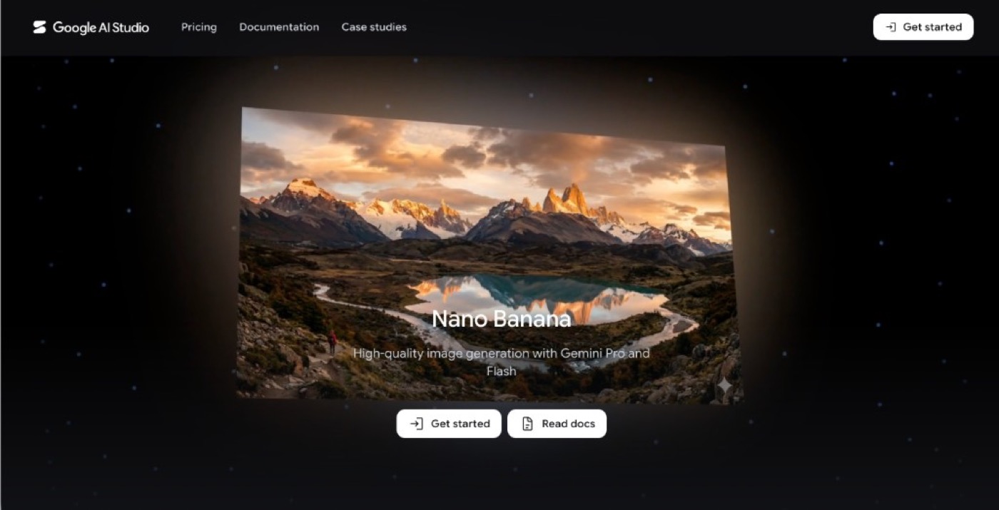 Google Gemini Nano Banana high-quality AI image generation in Google AI Studio